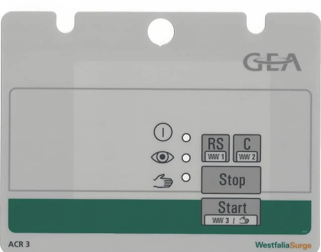 Keypad Membrane for ACR2 and ACR3 Control Box