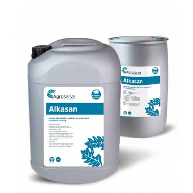 Agroserve Alkasan Liquid Chlor-alkaline Cleaner