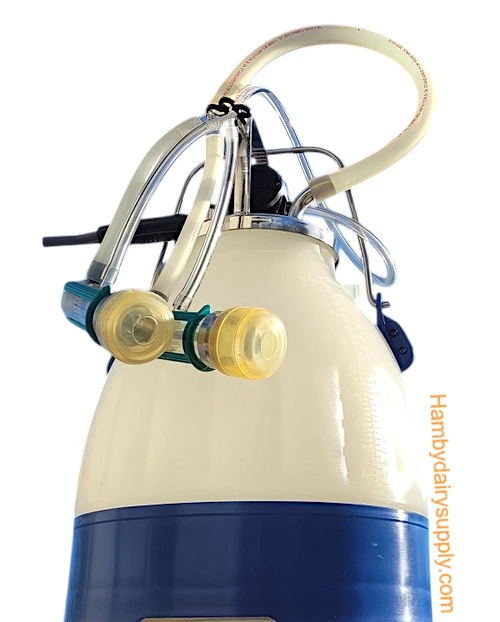 1 Goat Top Flow Z Bucket Milker Full Size Goats - Poly Bucket ITP1050061
