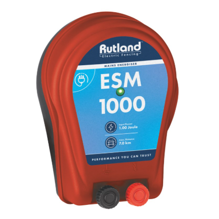 Rutland ESM 1000 Electric Fence Energiser ESM 1000