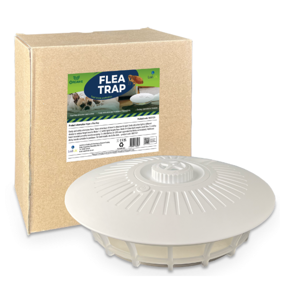 Organ-X Flea Trap RAC1120
