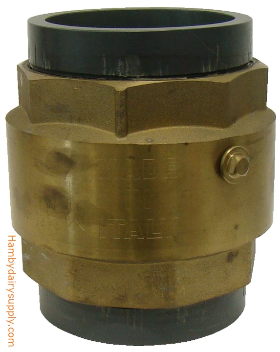 4 inch Brass Anti Reverse Valve for Vacuum pump NPT with ABS inserts ARV 400