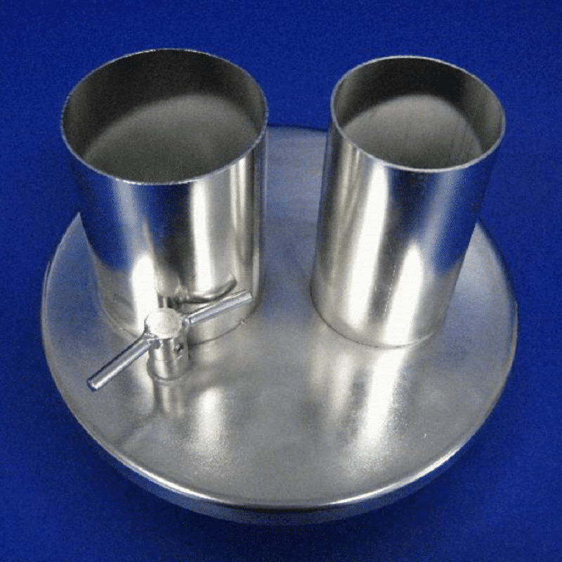 Dairymaster stainless steel receiving jar lid 50ltr (2 x 3″ x 2.5″)