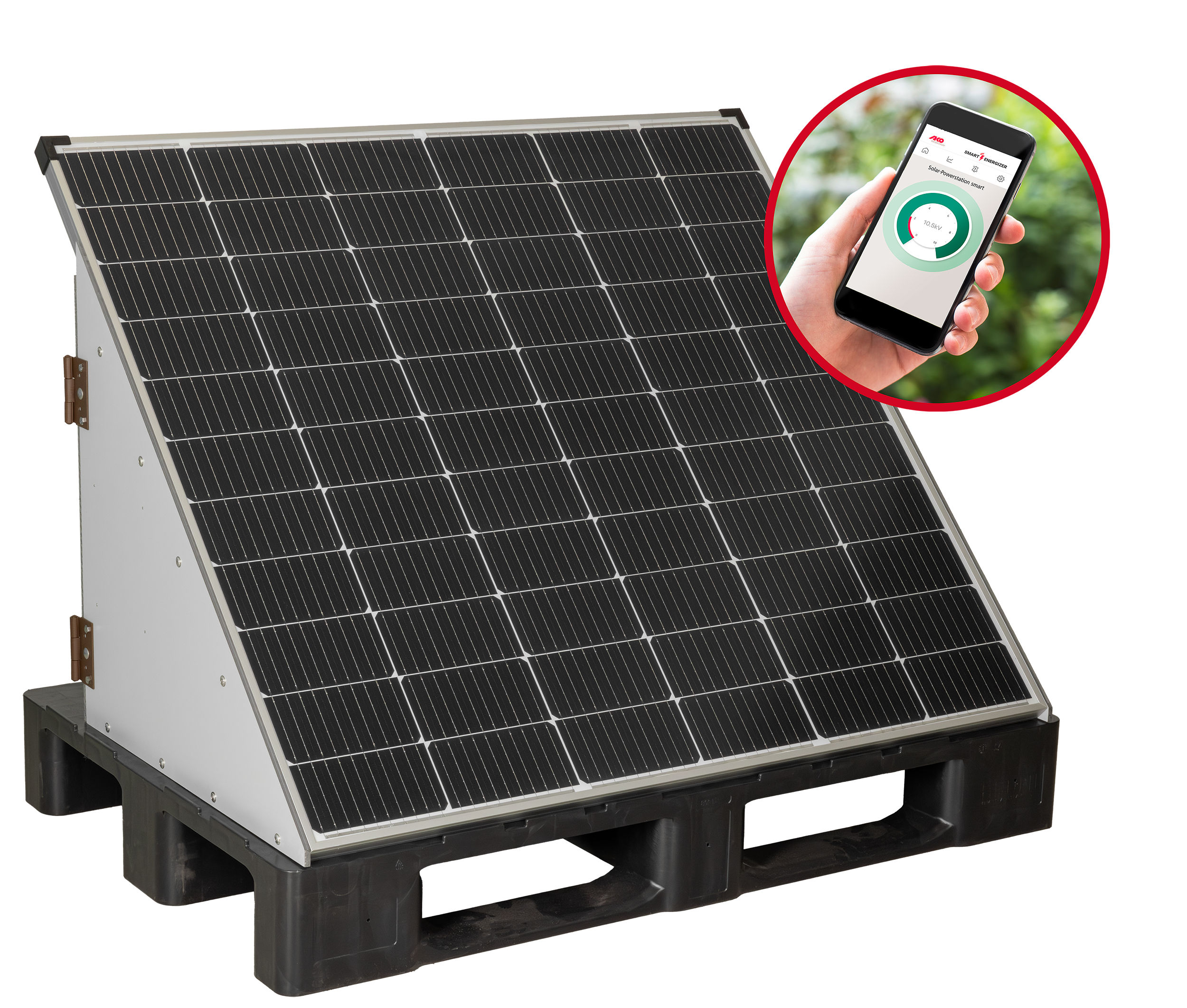 AKO Solar Station XXL Smart Electric Fence System 441103-23