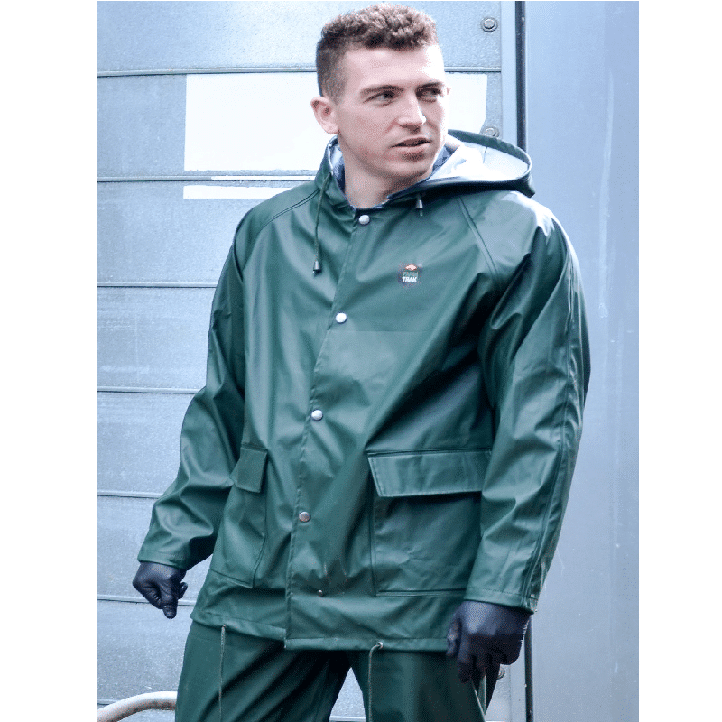 Farmtrak jacket with hood