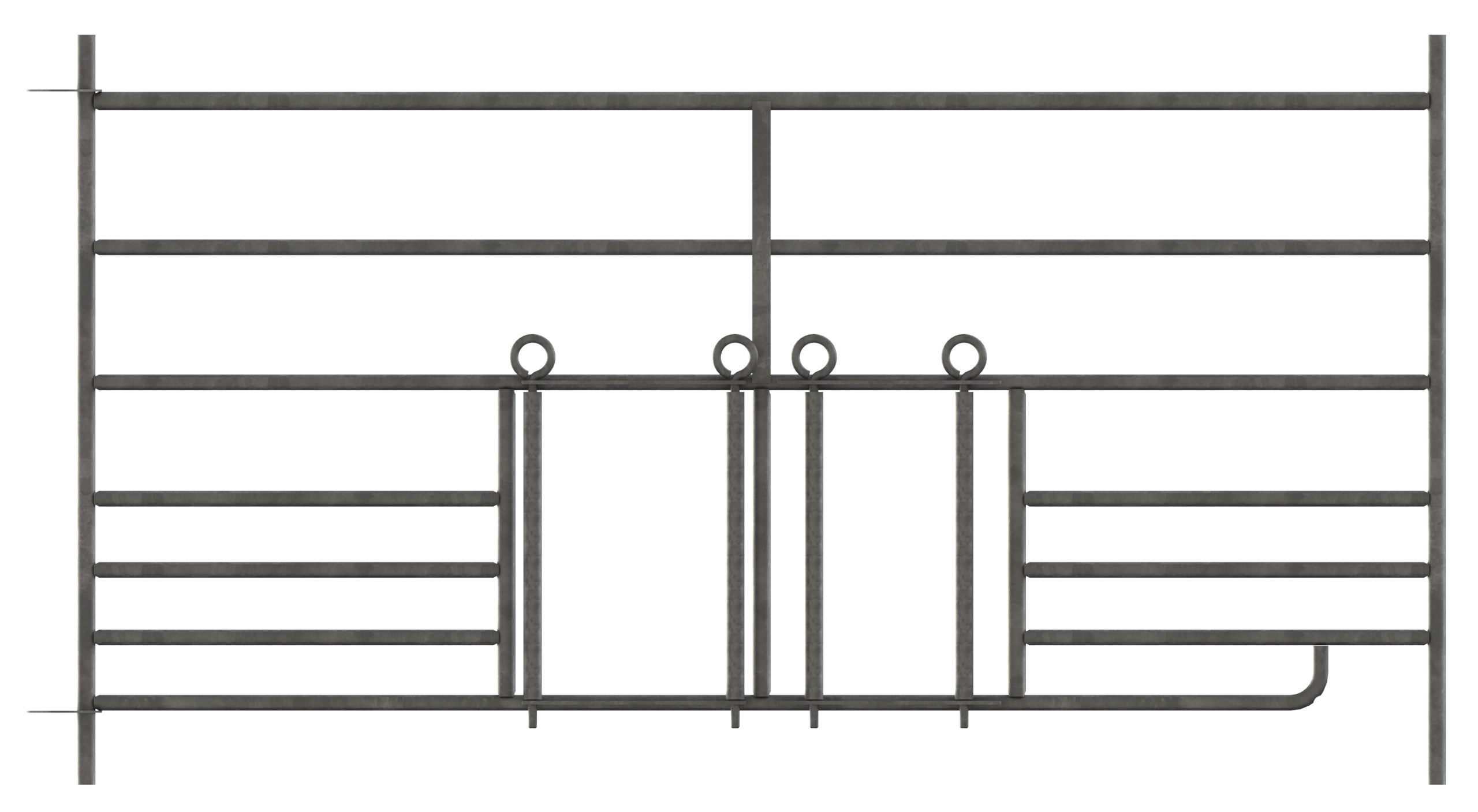 Steckhorde Schafpanel 1,83m mit Lämmerschlupf