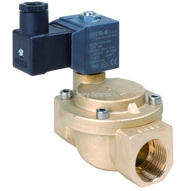 Water Solenoid Valve High Pressure 1″BSP – SV33 SV33