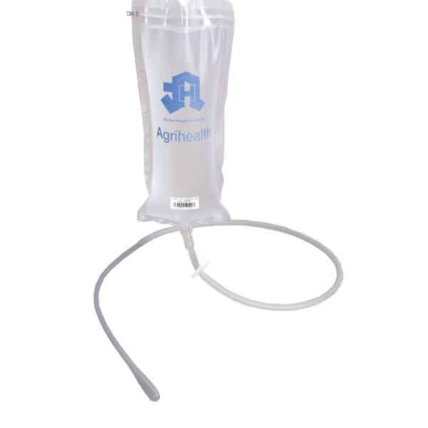 Calf stomach tube & feeding bag – 3ltr