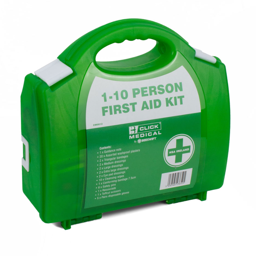 First Aid Travel Kit & Eye Wash – 1–10 People HSA 2025