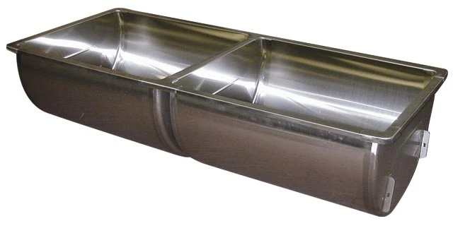 Double Wash Sink 52222 18/18 gallon -22 inch tubs - LTL