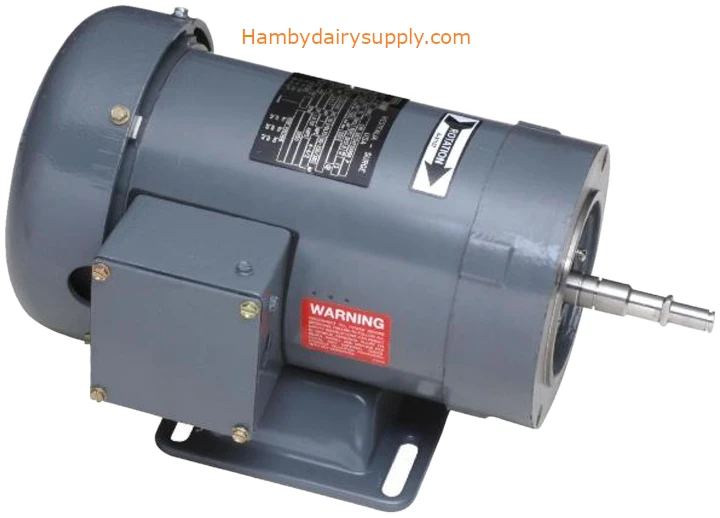 1.1 HP GEA Surge Milk Pump Motor - 3 Phase Surge Shaft 7750-0026-466