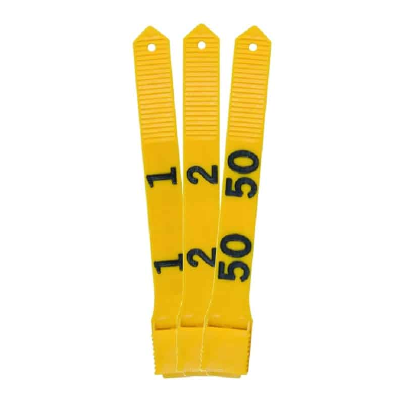 Numbered leg identification bands – various options 724771-50