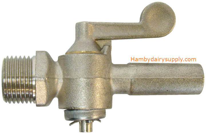 Vacuum Lever Stallcock -1/2 NPT Straight Style 4999-1060-295