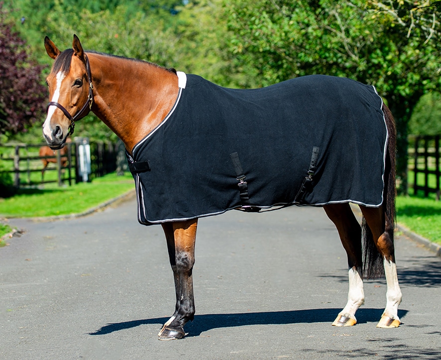 Equisential Fleece Cooler – Black/Silver