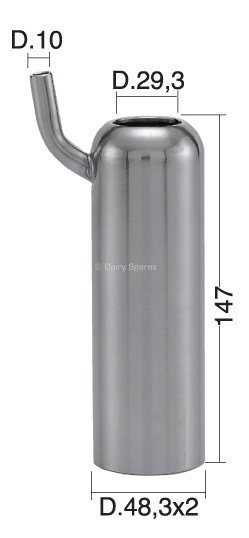 Stainless Steel Teat Cup Shell Suitable for Fullwood SL – TE22 TE22