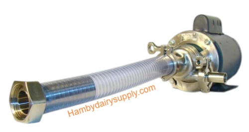 1 HP Stainless Steel Liquid Transfer Pump with fittings - New