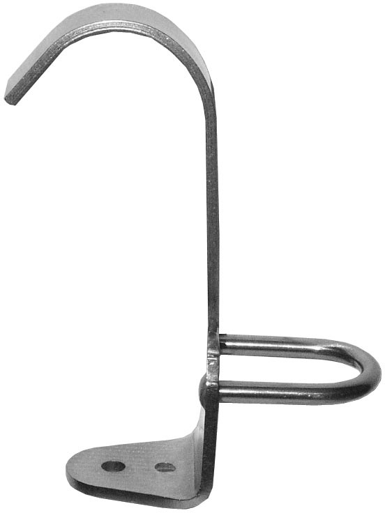 Stanchion barn hanger hook for Classic 300 KF300 cow milkers 7021-1075-000