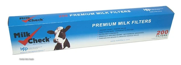 2x24 Milk Check® Filter Socks (200) Made in USA