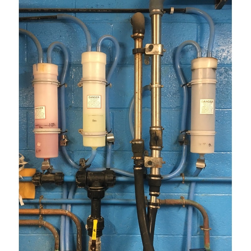 Liquid chemical dosing and dispensing system CHEM01