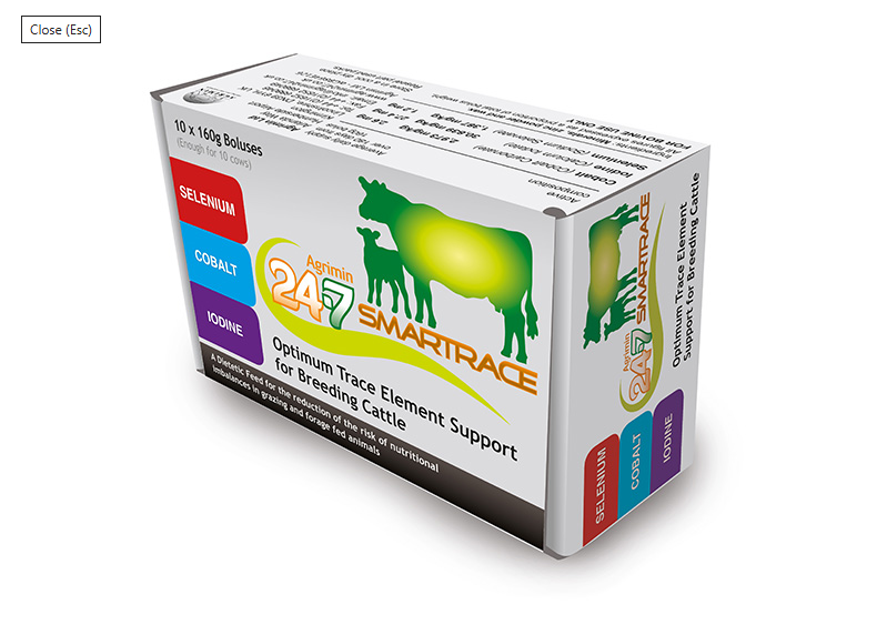 Agrimin 24-7 Smartrace – Adult Cattle – 160g x 10
