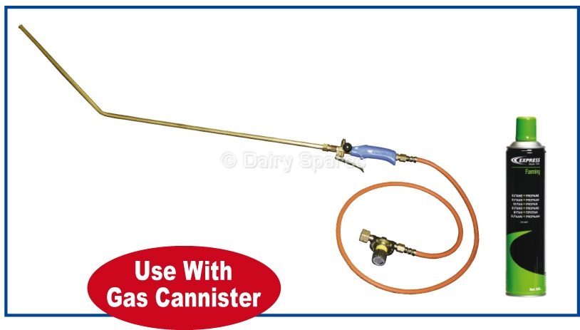 Express Udder Hair Remover c/w Gas Cartridge, Angled Lance – UHR02A UHR02A