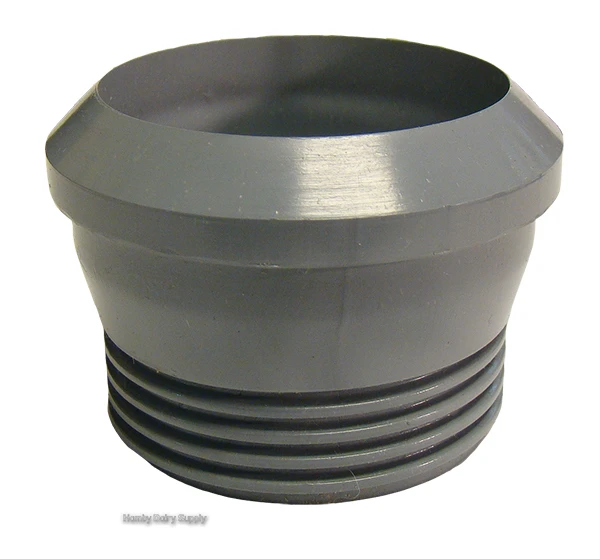 2 X 1.5 Bevel Seat Reducer Poly for milk truck hose