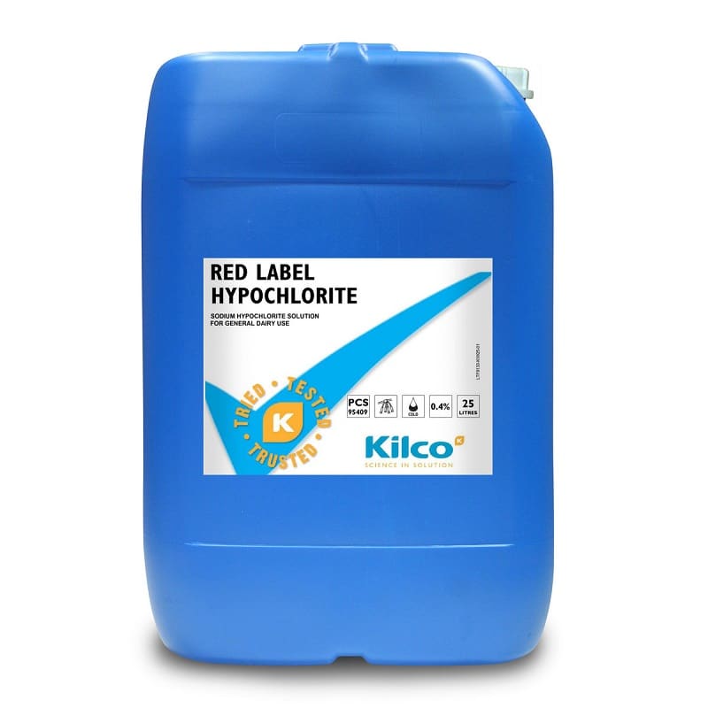 Kilco red label hypochlorite HYPO01