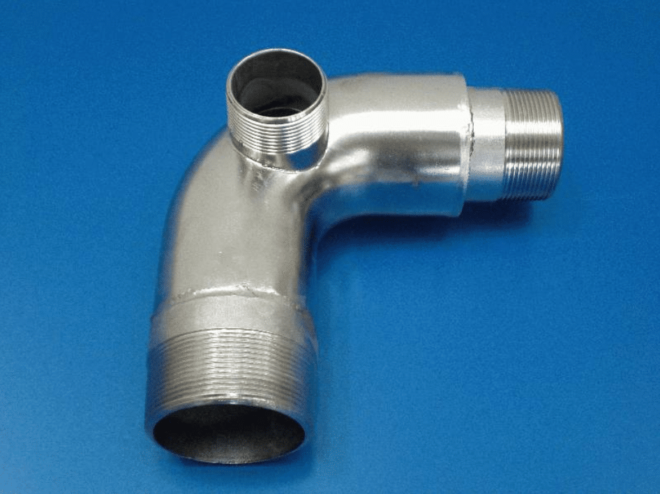 Vacutech Performance Unit DMS Vacuum Pump Test Point Bend c/w 1.5″ Nipple