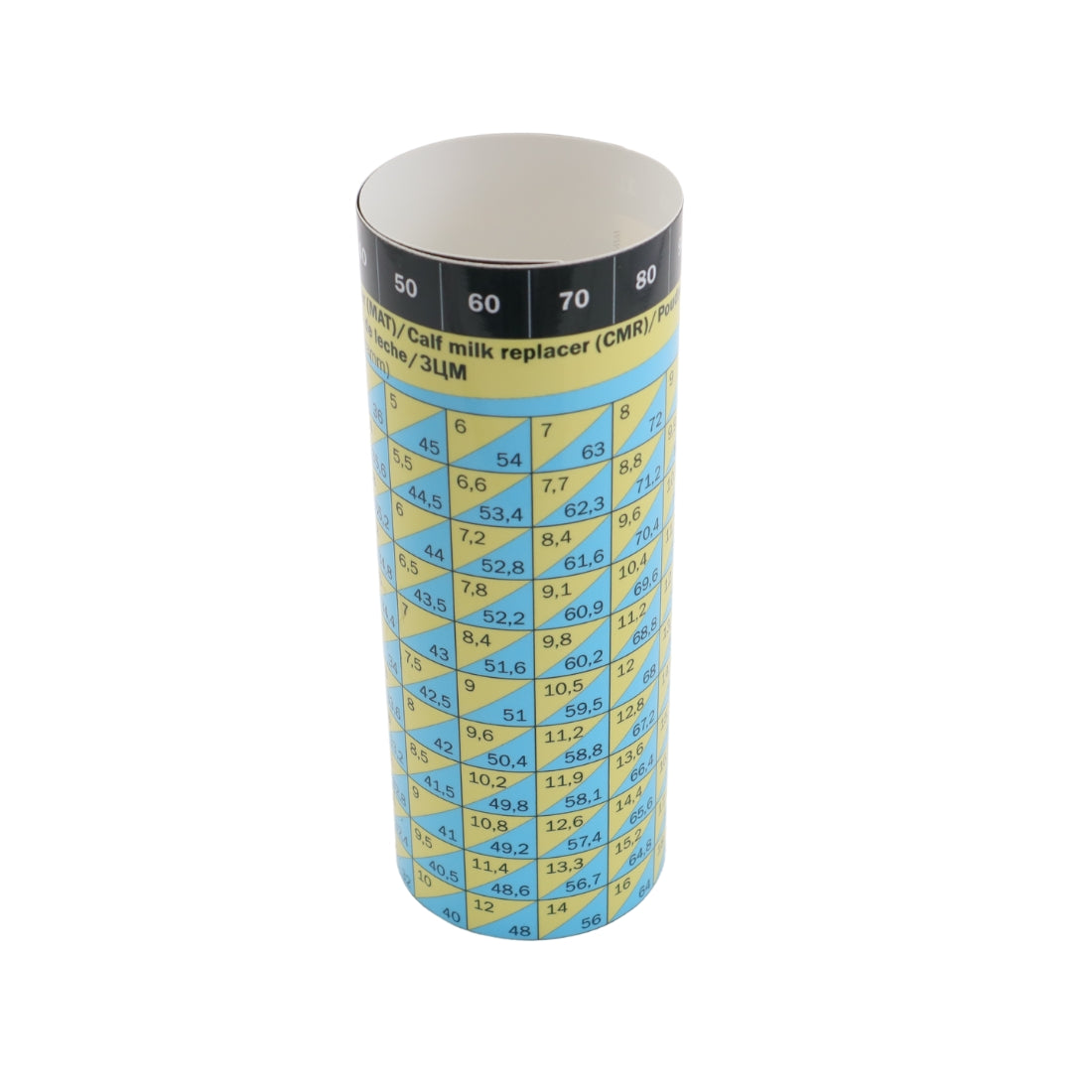 Label for lid S150L - S250L U103297