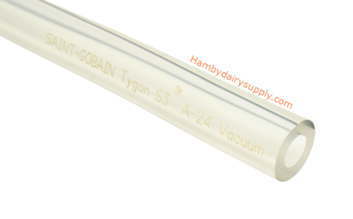 Single Hose 9/32 ID Clear Pulsation Tubing 4999-1090-016