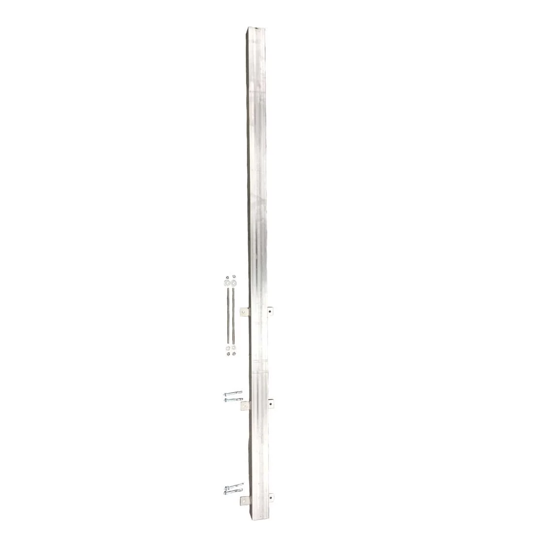 Post for half wall