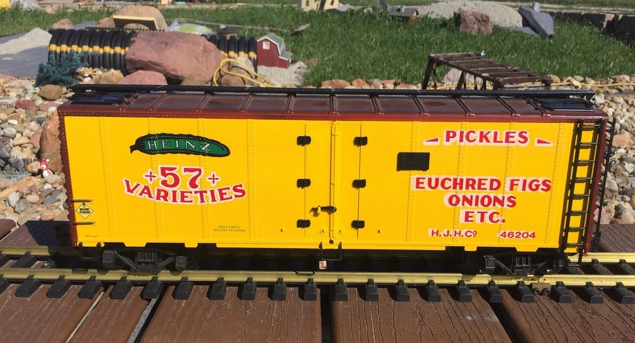 Heinz 57 Reefer car 46204 - G scale