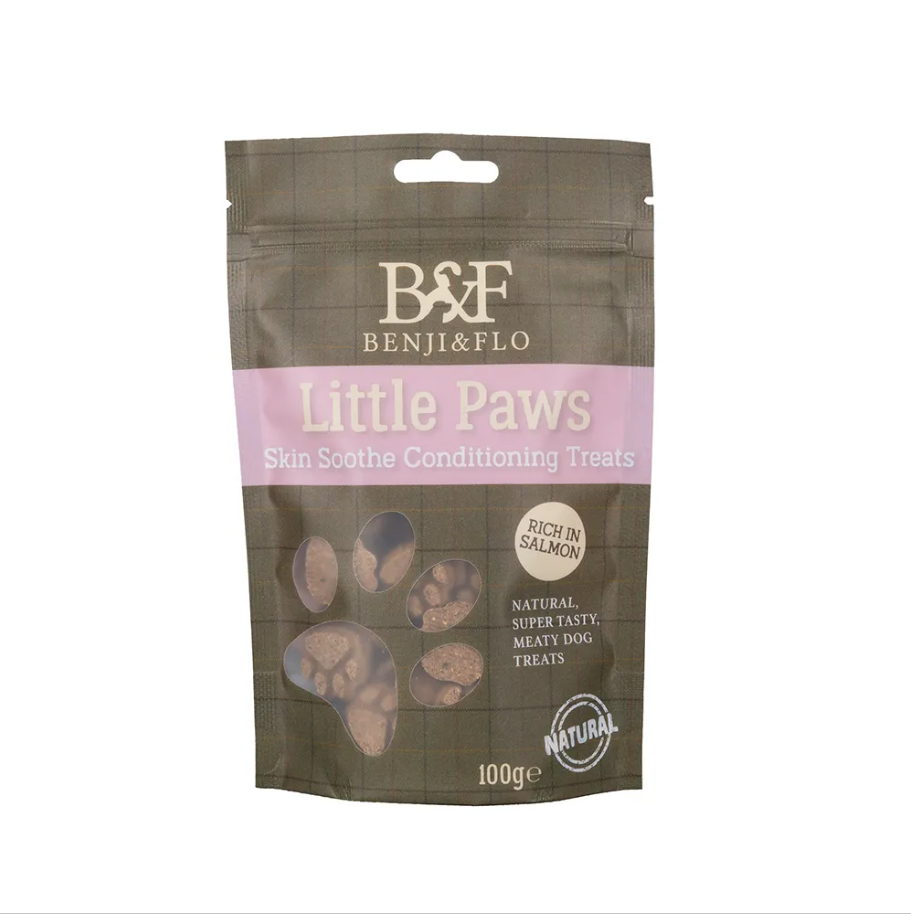 Benji & Flo Little Paws Skin Soothe Conditioning Treats (100g)