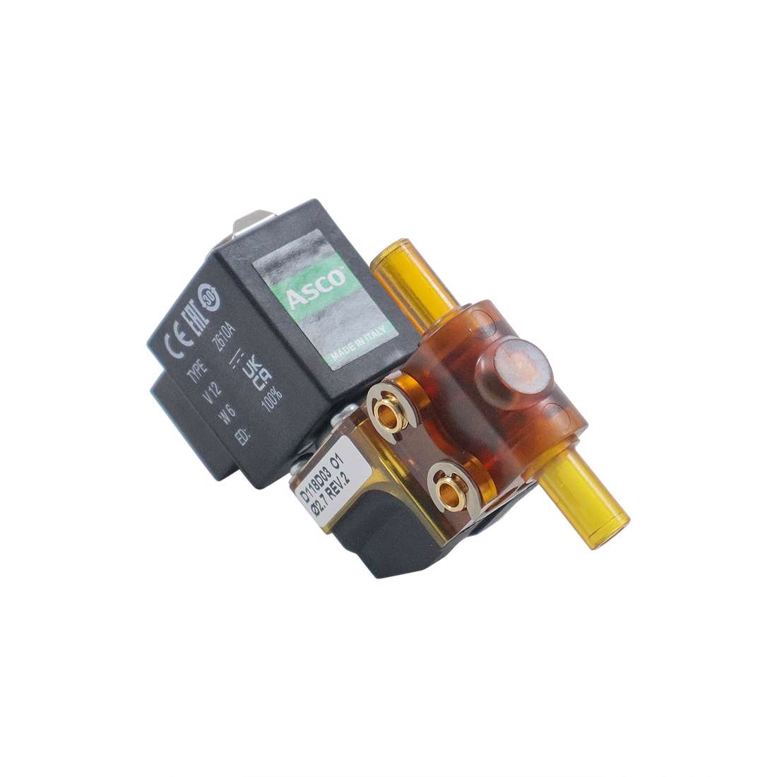 Auto teat spray solenoid and coil D10180024