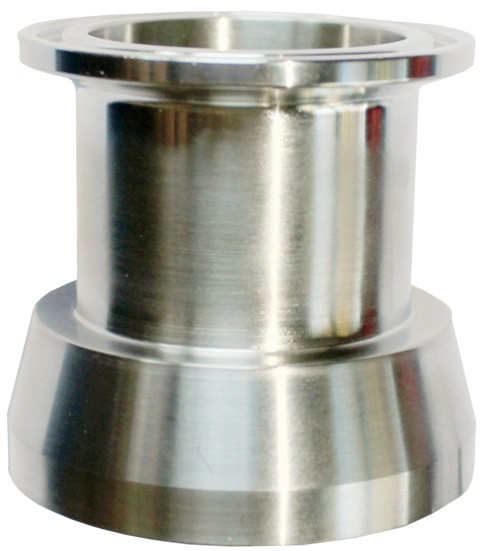 Stainless Adapter Glass x clamp 1.5 inch