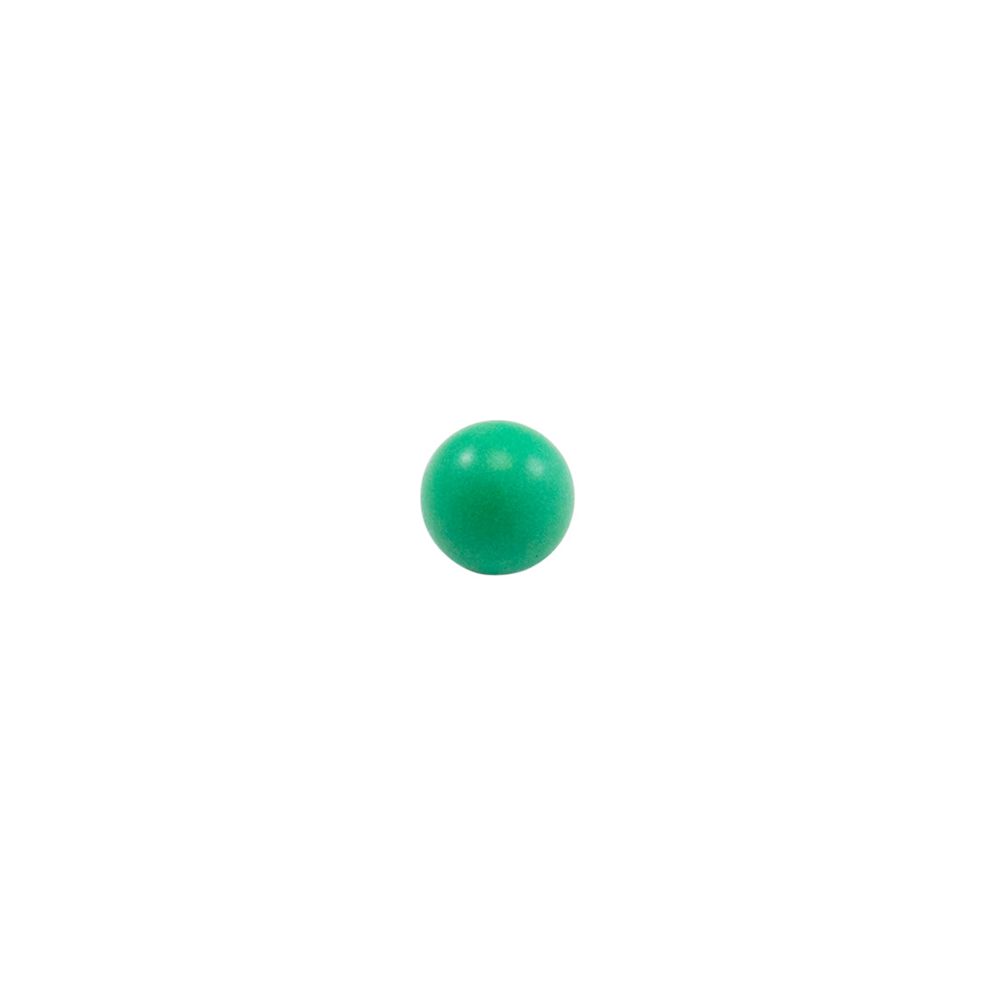 Ball 20mm. plastic, green/white