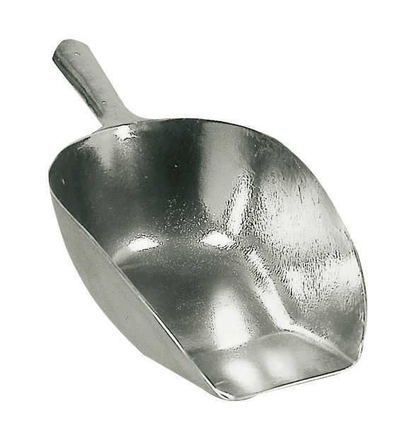 Aluminium Futterschaufel 2,5 kg, eckig