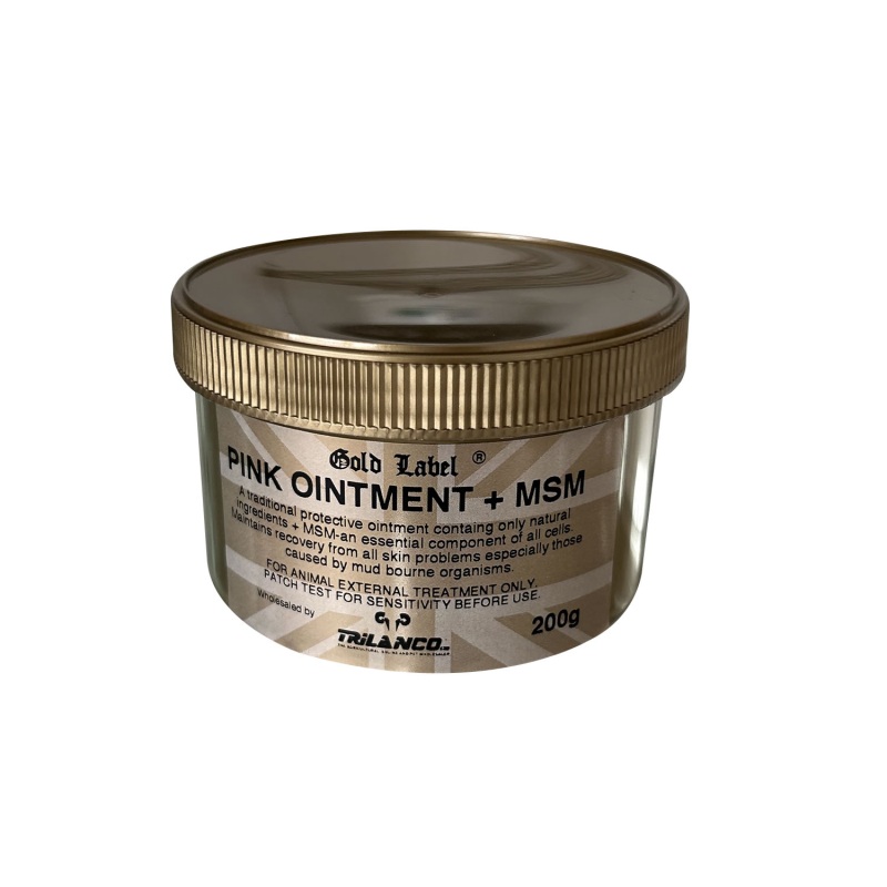 Gold Label Pink Ointment + MSM GLD0455