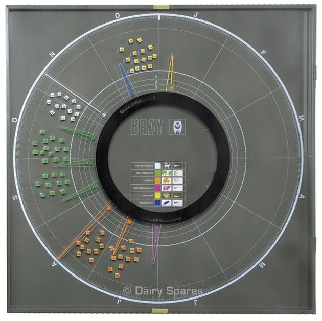 Bray Calendar c/w Doors and 75 Numbered Magnets – CE010 CE010