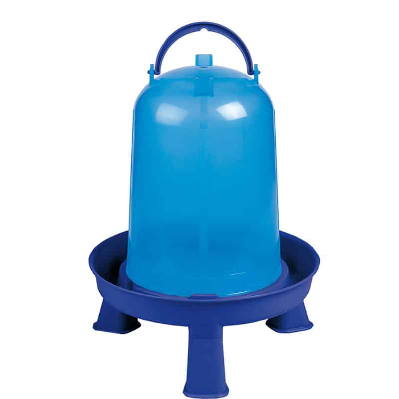 Poultry eco drinker with legs 8lt