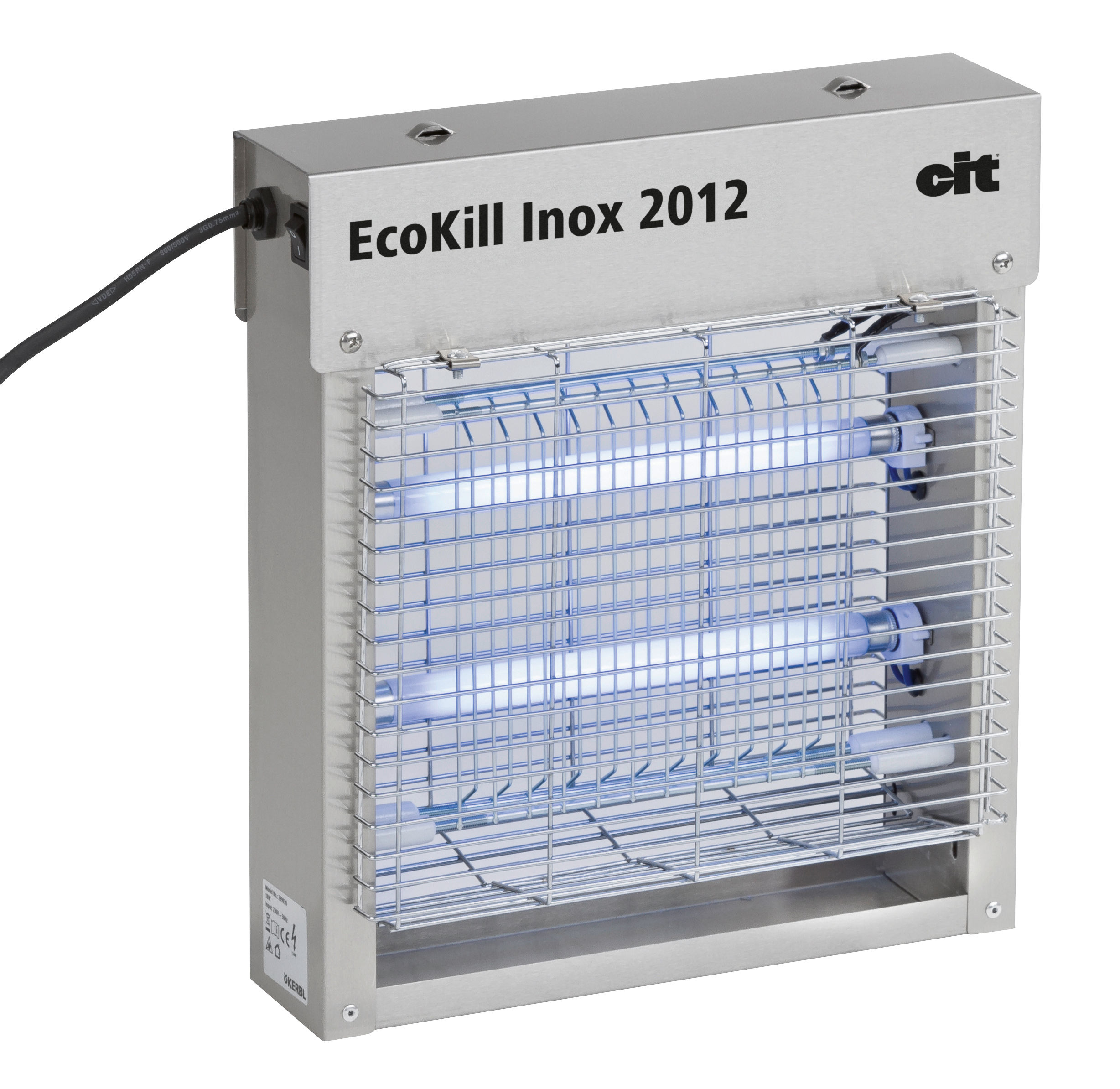 cit Fliegenvernichter EcoKill Inox Modell 2012 für 80m²