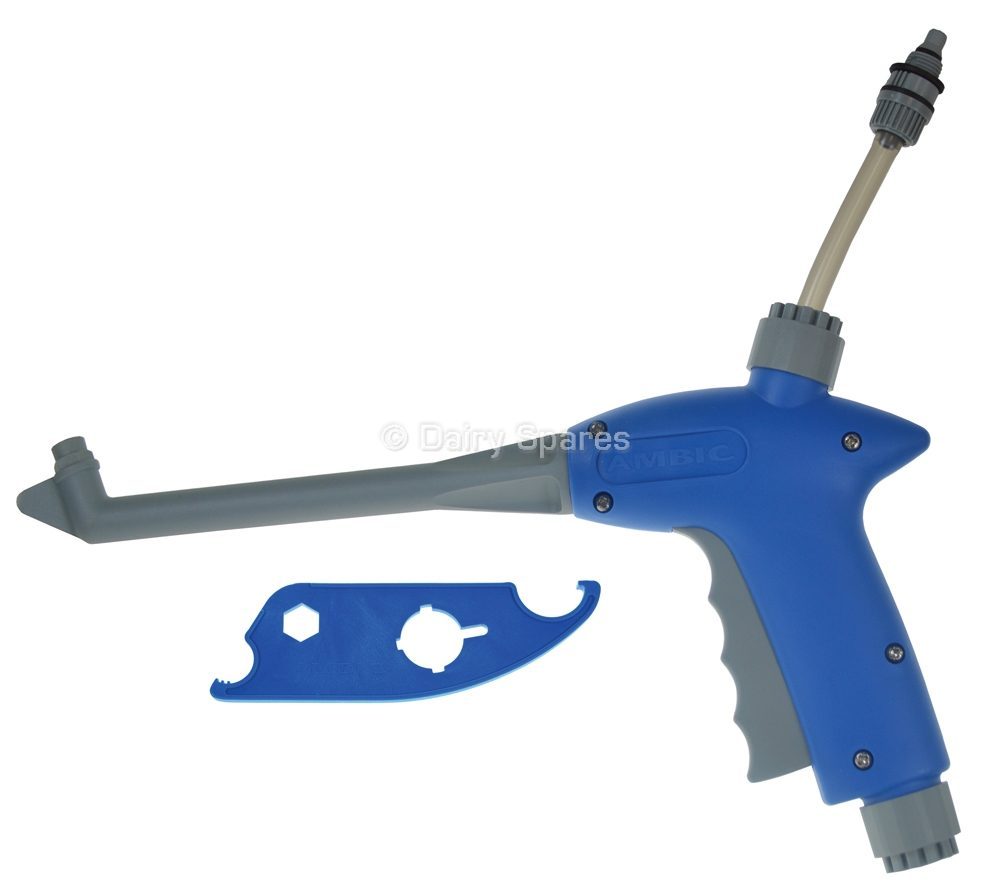 Ambic OptiSprayer™ Gun c/w Plastic Extended Lance + Solid Cone Nozzle Top Load – AOS502T AOS502T