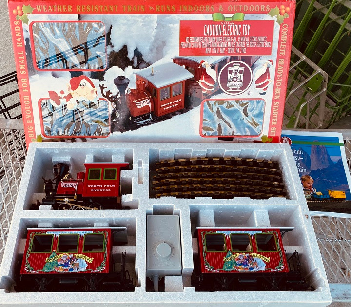 LGB 94775 Christmas Train set - Like New Condition - Free Shipping LGB 94775