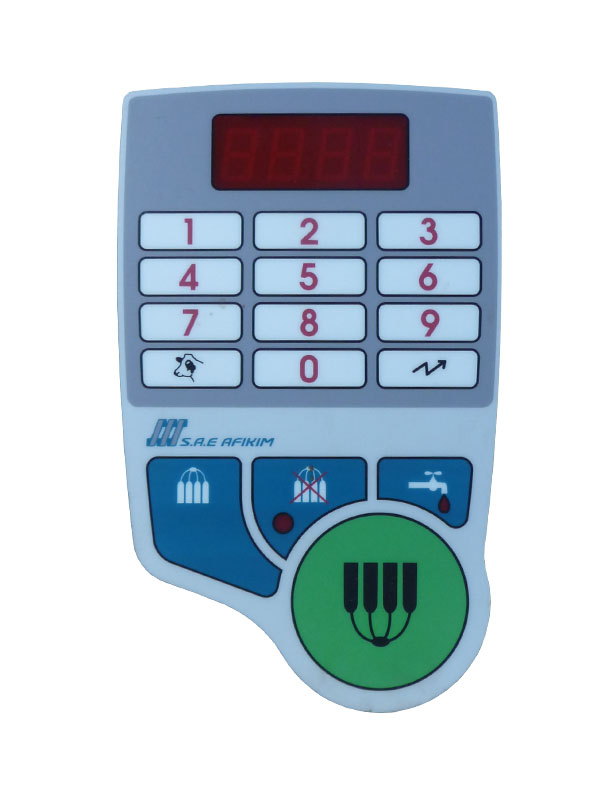Tastaturfolie passend für Fullwood Milchmengenmessgerät EasyFlow