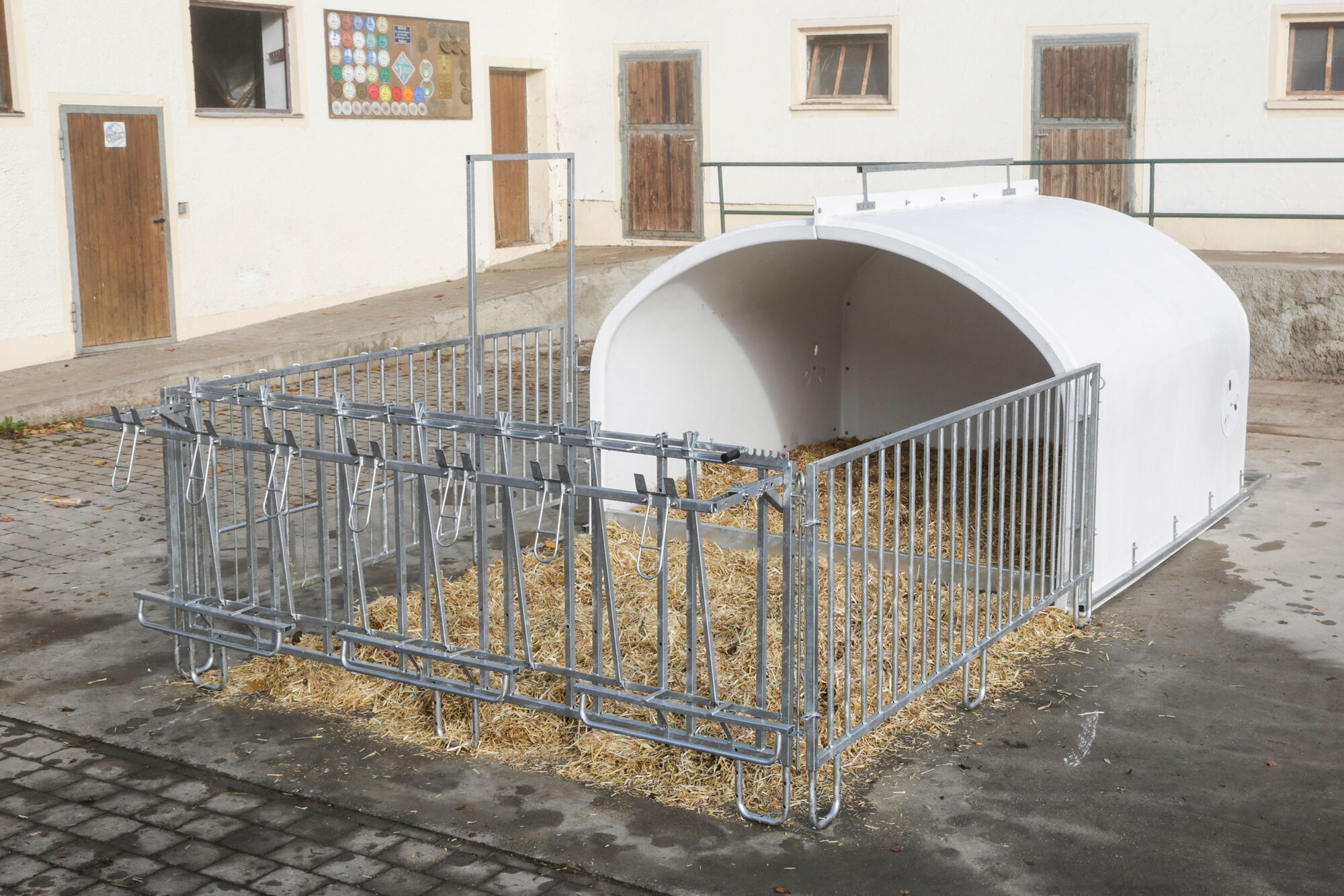 CalfHouse Premium XXL inkl. Umzäunung