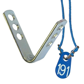 V-FASTENER FOR USE WITH NECK ROPE