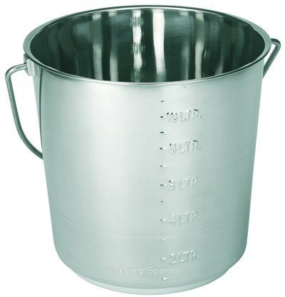 Stainless Steel Bucket Graduated 12ltr – BU10 BU10