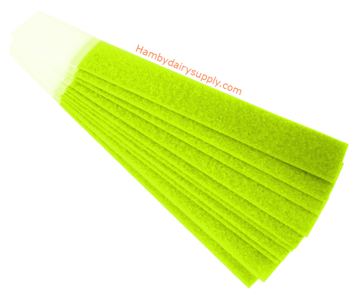 Neon Yellow Leg Bands - Velcro Style