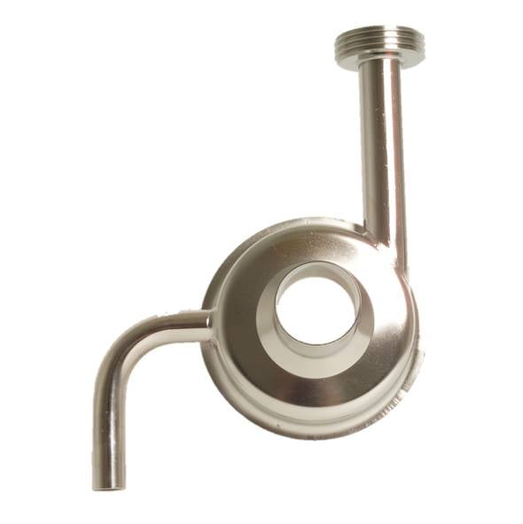 Large High-Capacity Stainless Steel Pump Housing with Pipe 40mm Inlet