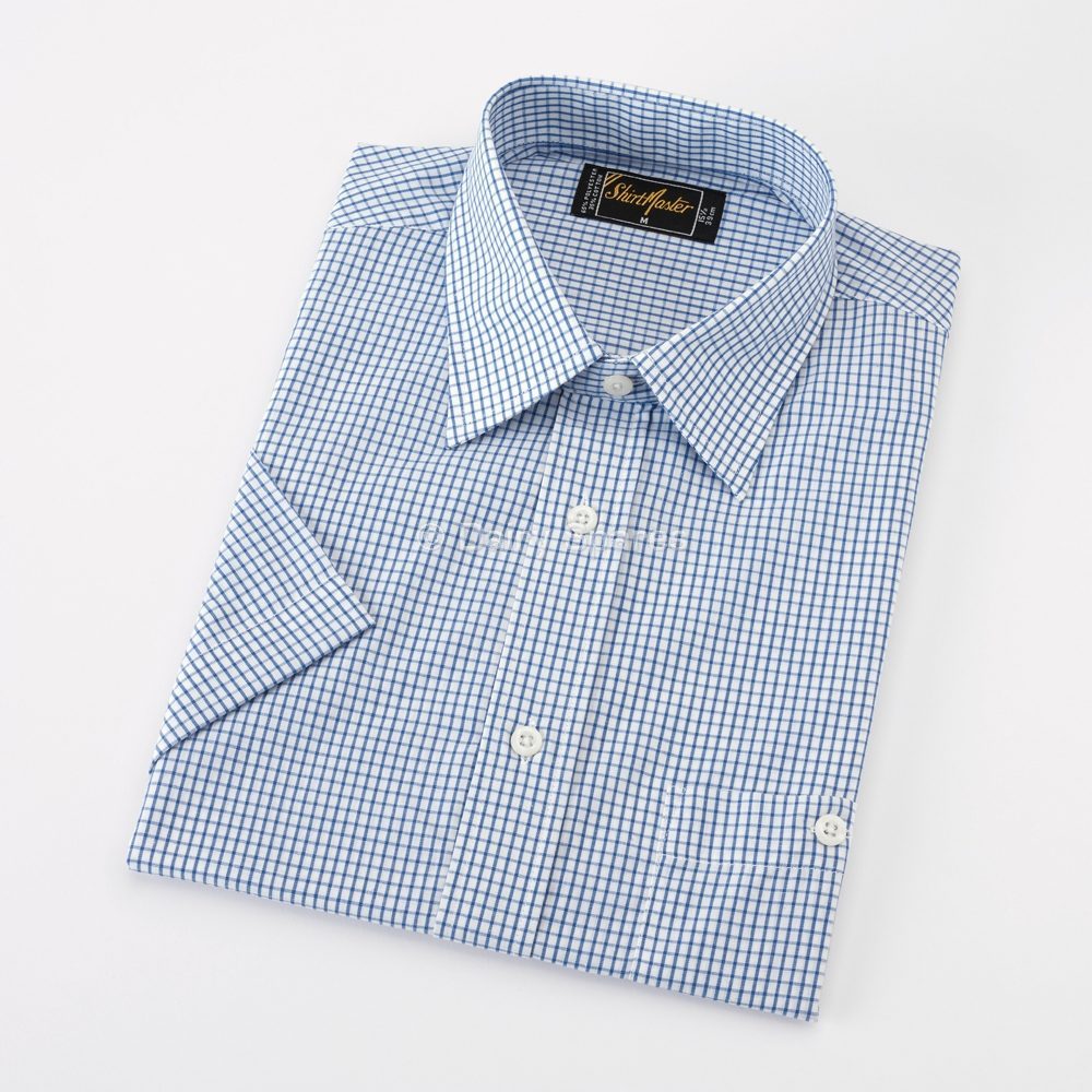 Shirtmaster Westland Polycotton Short Sleeved Shirt Blue – SMW03X SMW03X